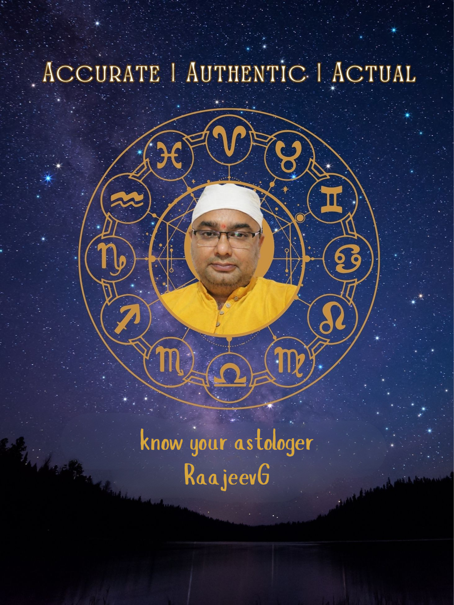 Astrologer RaajeevG - Delhi's Most Trusted Vedic Astrologer